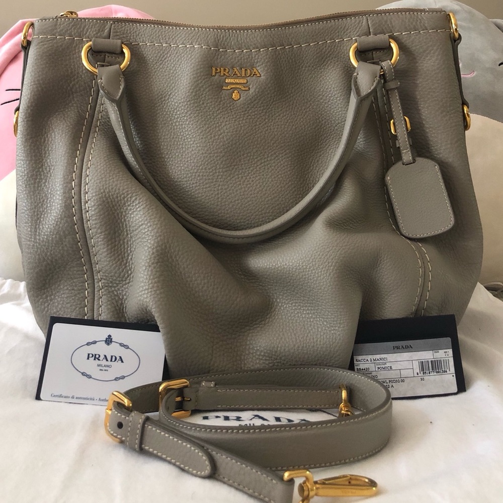 💯Authentic Prada Sacca 2 Mancini (Like New)